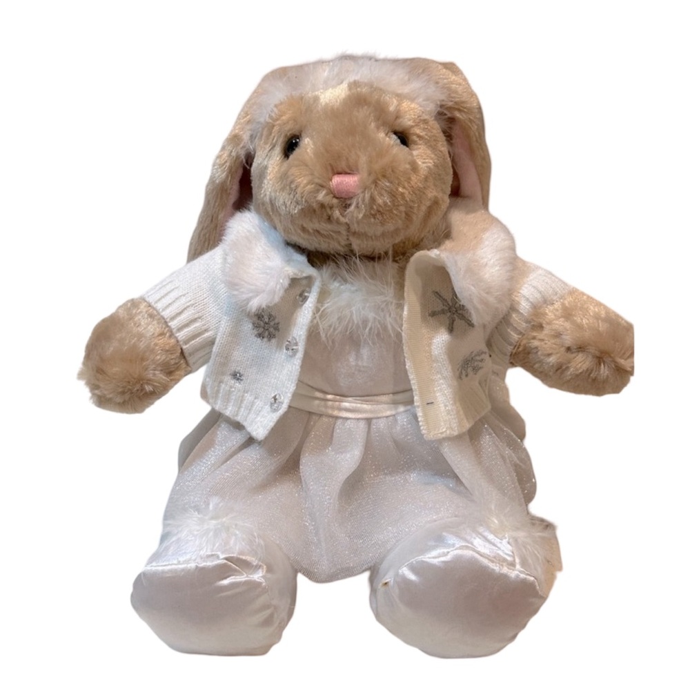 Build-A-Bear Winter‎ Snowflake Outfit Sweater Skirt Slippers Plush NOT Included
